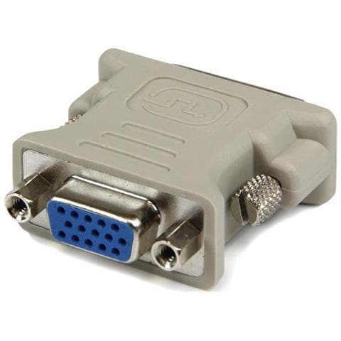 Adattatore DVI a VGA - Convertitore cavo DVI a VGA - Maschio / Femmina - M / F - colore Nero - Foto 2
