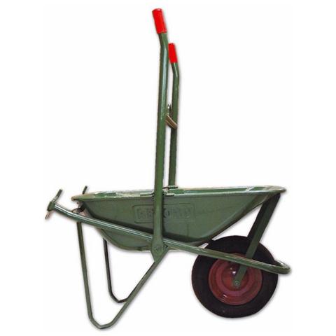 Carriola modello Ribaltabile per Elevatori con Ruota Pneumatica Capacità 70 L - Foto 1