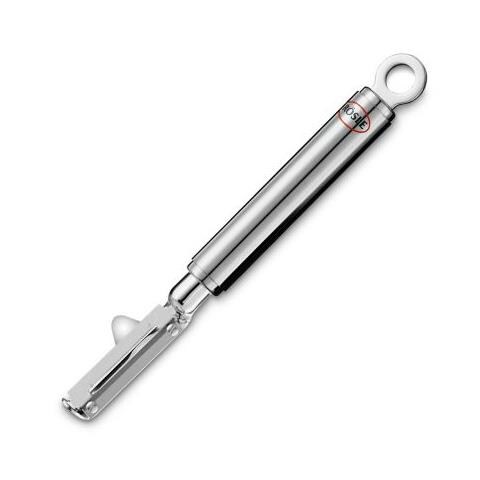 Pelapatate con lama oscillante fine 19 cm con manico tondo per mancini - Foto 1