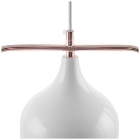 Lampada Soffitto Di Metallo Bianco Mavone - Foto 30