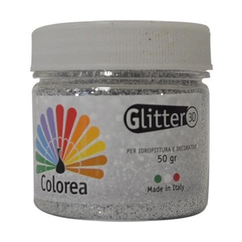 Glitter In Polvere - Gr. 50 - Colore Argento - Foto 1