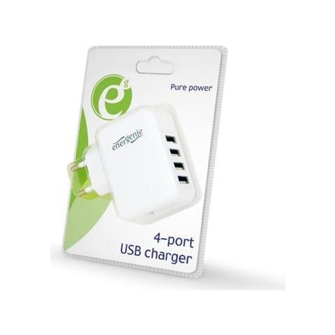 Caricatore Usb Universale 3.1a Bianco Eg-u4ac-02 - Foto 2