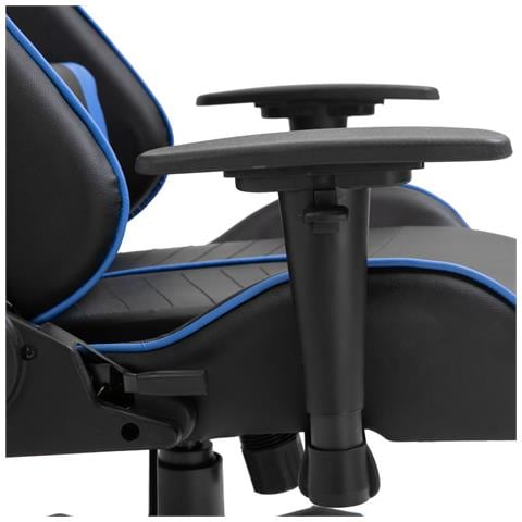 Sedia Da Gaming Blu In Similpelle - Foto 9