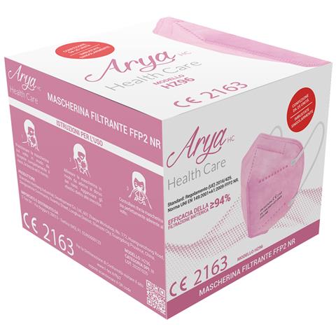 Mascherine Ffp2 Rosa Certificate 25 Pezzi - Protettive E Filtranti - Colore Rosa - Foto 2