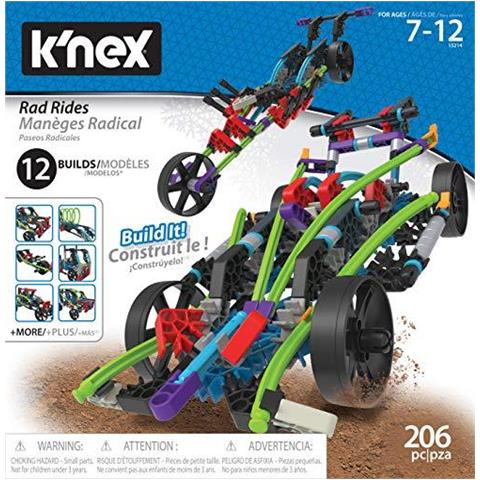 Rad Rides Set-206 Parts-12 Models-ages 7 And Up-creative Building Toy Giocattolo Da Costruzione, Multicolore, 15214 - Foto 6