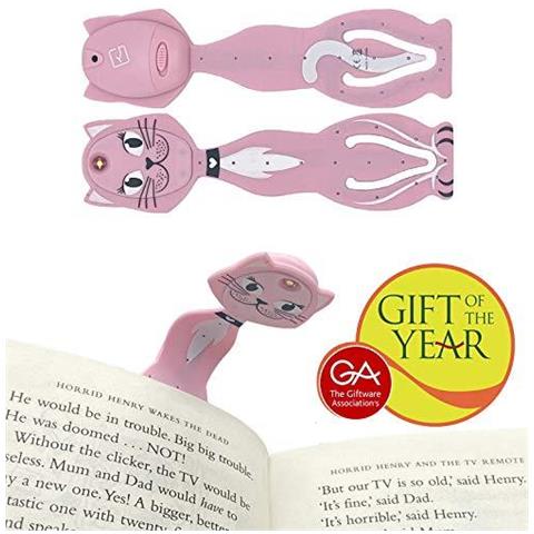 Flexilight Pals Lettura Del Led Luce Del Libro Della Clip Sul Dono Della Lampada Regolabile Viaggio Bookmark (cat (pal)) - Foto 1