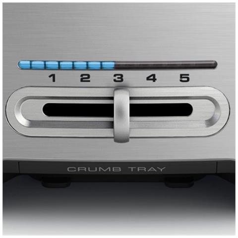 Tostapane STA825BAL2EEU1 a 2 Fette Potenza1000 W Colore Argento - Foto 5