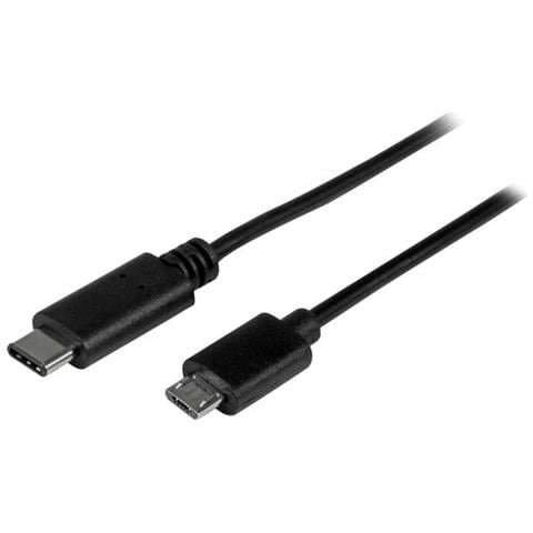 Cavo USB-C a Micro-B - M / M - Cavo di Ricarica USB 2.0 / USB Tipo-C da 50cm - Compatibile Thunderbolt 3 - Foto 1