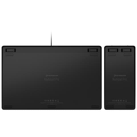 Tastiera Con cavo e senza cavo 3DX-700094 (Layout QWERTY) Colore Nero - Foto 2