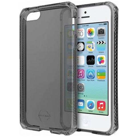 Cover Per Iphone 5c Spectrum Semirigida, Nero Transparente - Foto 1