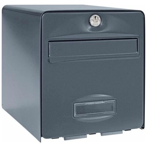 Cassetta Della Posta Balthazar Antracite Acciaio Galvanizzato 36,5 X 28 X 31 Cm - Foto 2