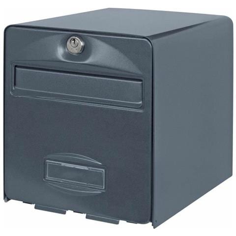 Cassetta Della Posta Balthazar Antracite Acciaio Galvanizzato 36,5 X 28 X 31 Cm - Foto 3