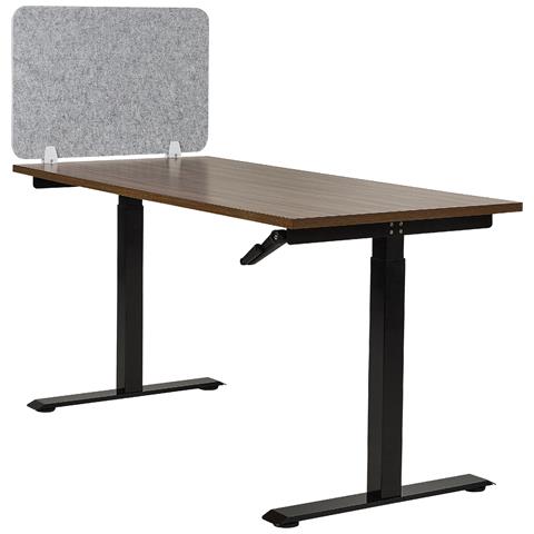 Pannello Divisorio Per Scrivania Grigio 72 X 50 Cm Split - Foto 2