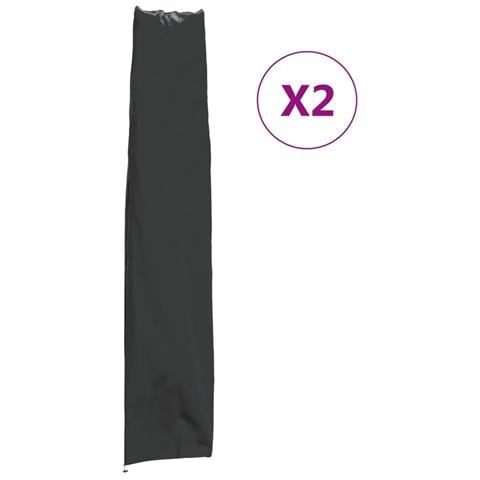 Coperture Per Ombrellone 2 Pz 170x28/32 Cm 420d Tessuto Oxford - Foto 1