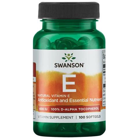 Vitamina E - Naturale 400 Ui 100 Capsule Morbide Swanson Health Products - Foto 1