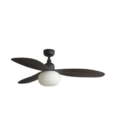 Palma M Ventilatore Da Soffito Marrone Ip44 E27 - Foto 1