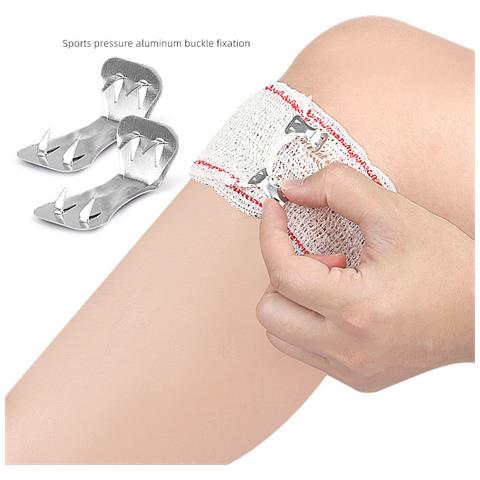 Benda Elastica Con Linea Rossa - Confezione Da 4 Dimensioni: 10x10x4,5 Cm - Foto 2