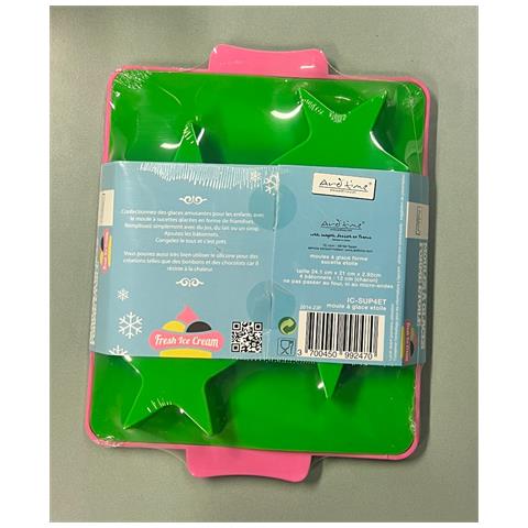 Ard Time - Set 4 Stampi Per Gelato A Formadi Stella - Foto 3