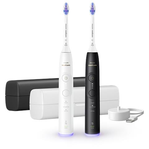 SPAZZOLINO DA DENTI ELETTRICO CON HX7419/01 SONICARE 6500 KIT 2PCS - Foto 1