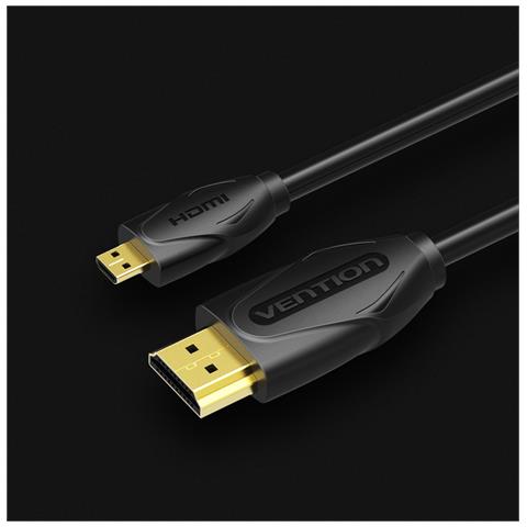 VAA-D03-B200 cavo HDMI 1 m HDMI tipo D (Micro) HDMI tipo A (Standard) Nero - Foto 2