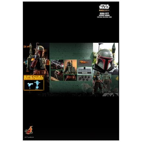 Figurina Tms055d - Star Wars : The Mandalorian - Boba Fett Repaint Armor Versione Versione Deluxe - Foto 5