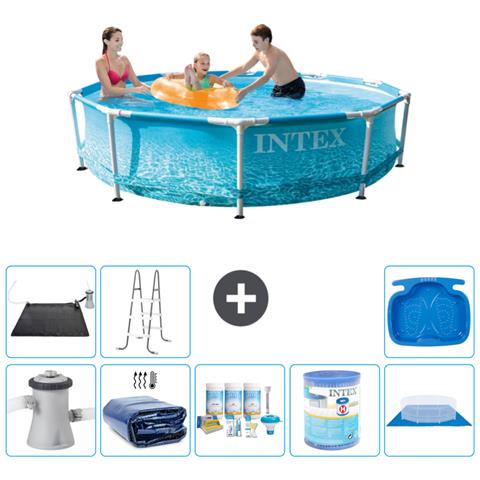 Piscina Fuori Terra - In Giro - 305x76 Cm - Blu - Include Accessori Coordinati A1376 - Foto 1