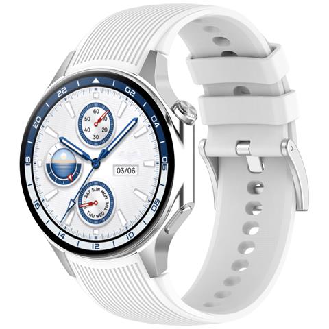 Cinturino Per Orologio In Silicone Per Oppo Watch X2, Oneplus Watch3 White - Foto 1