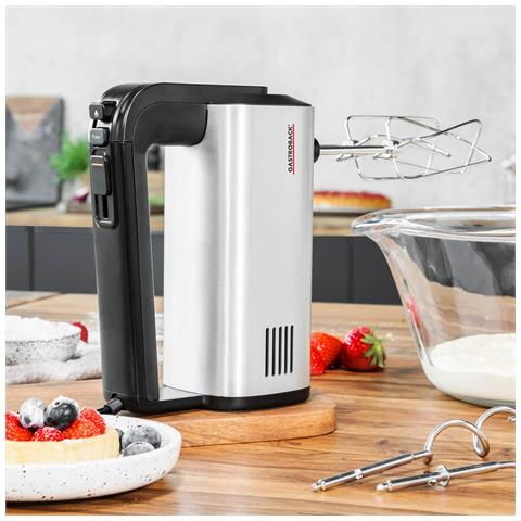 Design Handmixer Pro robot da cucina 500 W 0,8 L Nero, Argento - Foto 7