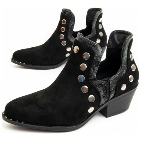 Stivaletto Con Tacco Bottivita10 Nero Nero Materiale Sintetico - Foto 1