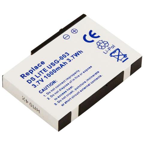 Batteria Console Giochi Nintendo Ds Lite 3,7v 1000mah Li-polymer - Foto 1