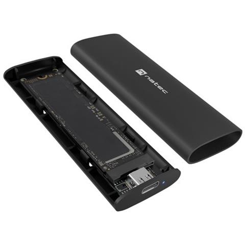 NKZ-2286 contenitore di unità di archiviazione Box esterno SSD Nero M. 2 - Foto 2