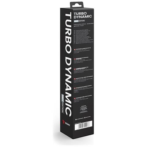 Turbo Dynamic XXL - Grey Edition Tappetino per mouse per gioco da computer Grigio - Foto 5
