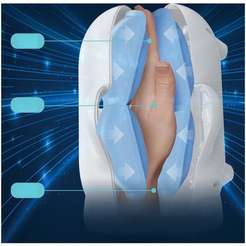 Massaggiatore Elettrico Intelligente Per Mani Con Pressione Dell'aria E Compressione Termica - Foto 7