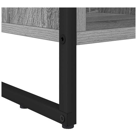 Armadio per Libri Grigio Sonoma 99.5 x 30 x 108.5 cm - Foto 9