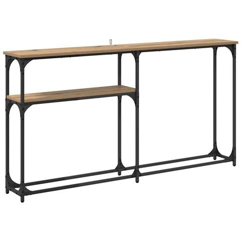 TavoloConsolle Rovere artigianale 145 x 22,5 x 75 cm - Foto 1