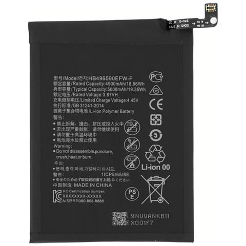 Oem Batteria Testata Ricambio Pari Originale Hb496590efw Bulk Per Honor X6 - X7 - X8 5g - Play 30 - Foto 1