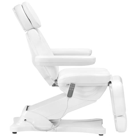 poltrona cosmetica elettrica Classic 3 motori bianca - Foto 4
