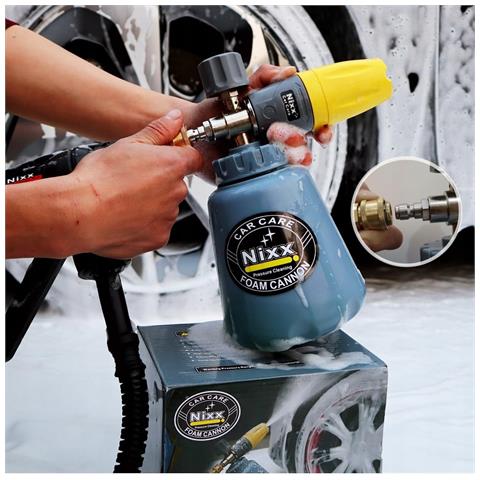 Pistola Schiumogena Per Idropulitrici - Ugello Regolabile, 1l | Compatibile Con Kärcher K2-k7, Bosch Aquatak | Pressione 1000-2200 Psi - Foto 5