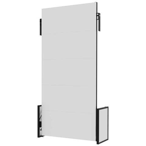Letto a Scomparsa Morphy Studio - Sistema multifunzionale modulare SizeFlex & TypeFlex, letto a scomparsa salvaspazio ed estensibile con moduli divano (100x200, Verticale) - Foto 4