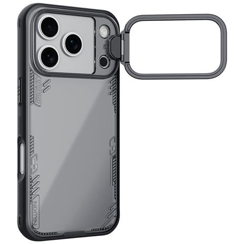 Cover per iPhone 17 Pro - TPU+PC, Trasparente, Con Soporte - Foto 1