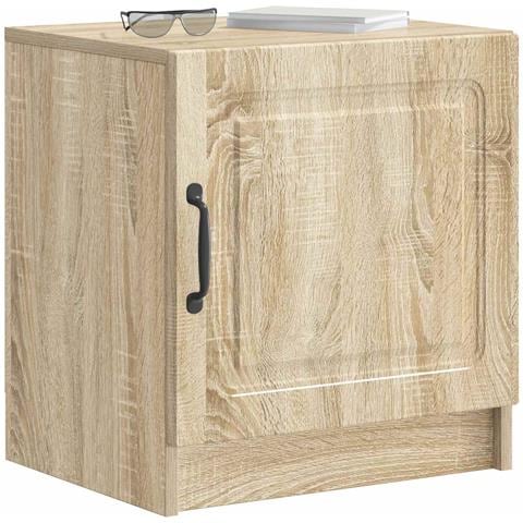 Armadio da Notte 2 pcs Rovere Sonoma 43 x 34,5 x 47 cm - Foto 2