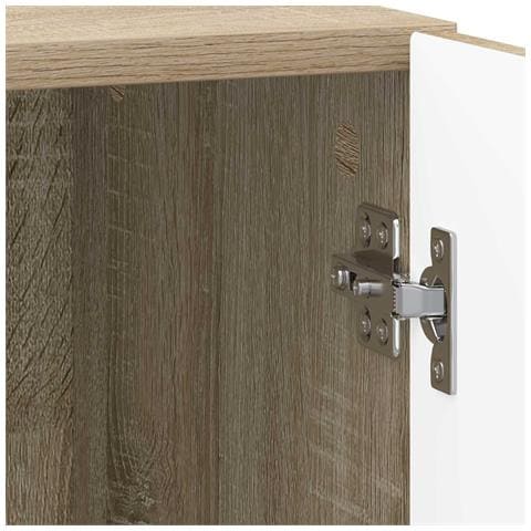 Armadio da Notte 2 pcs Rovere Sonoma 43 x 34,5 x 47 cm - Foto 9