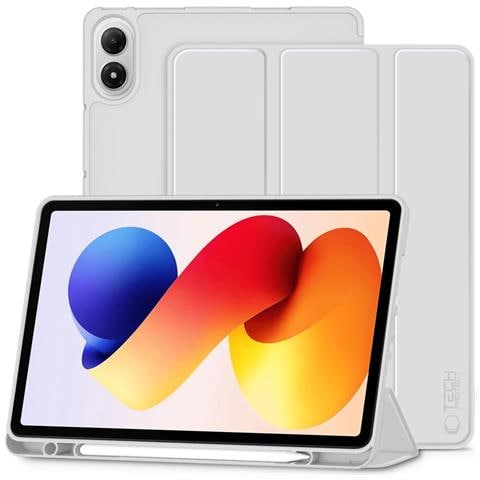 Custodia Grigia Techprotect Per Xiaomi Poco Pad M1 / Redmi Pad 2 Pro 12.1 - Foto 2