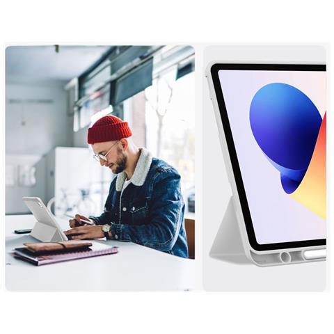 Custodia Grigia Techprotect Per Xiaomi Poco Pad M1 / Redmi Pad 2 Pro 12.1 - Foto 6
