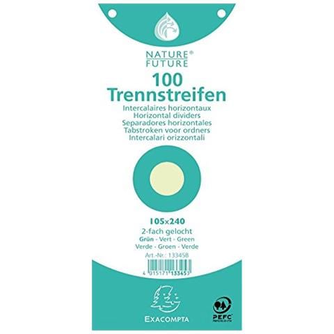 13345B scheda per indice Verde 100 pz - Foto 1