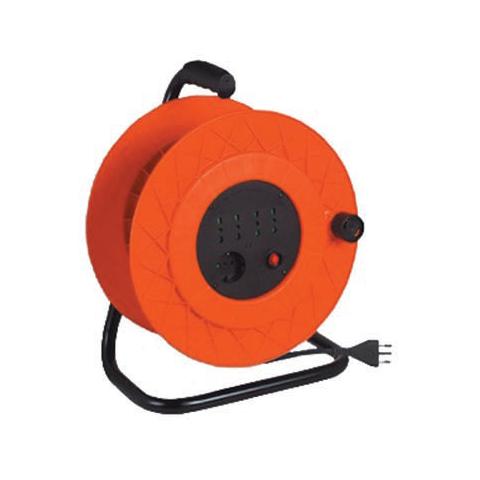 Prolunga avvolgicavo con cavo da 3x1.5 da 25 metri 1 presa schuko - Foto 1