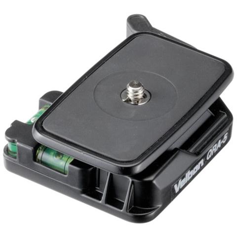 Piastra di Rilascio per Treppiede 17 x 8.5 x 3.5 cm Nero V40850-EU - Foto 1