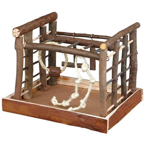 Parco Giochi Uccelli Natural Living 35x29x25 Cm Legno 5661 - Foto 1