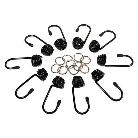 Set 10 Ganci E Morsetti Metal X Corda Elastica 8mm - Foto 1