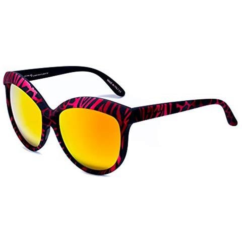 0092-ZEF-053 Occhiali da Sole, Multicolore (Rojo / Nero), 58.0 Donna - Foto 2